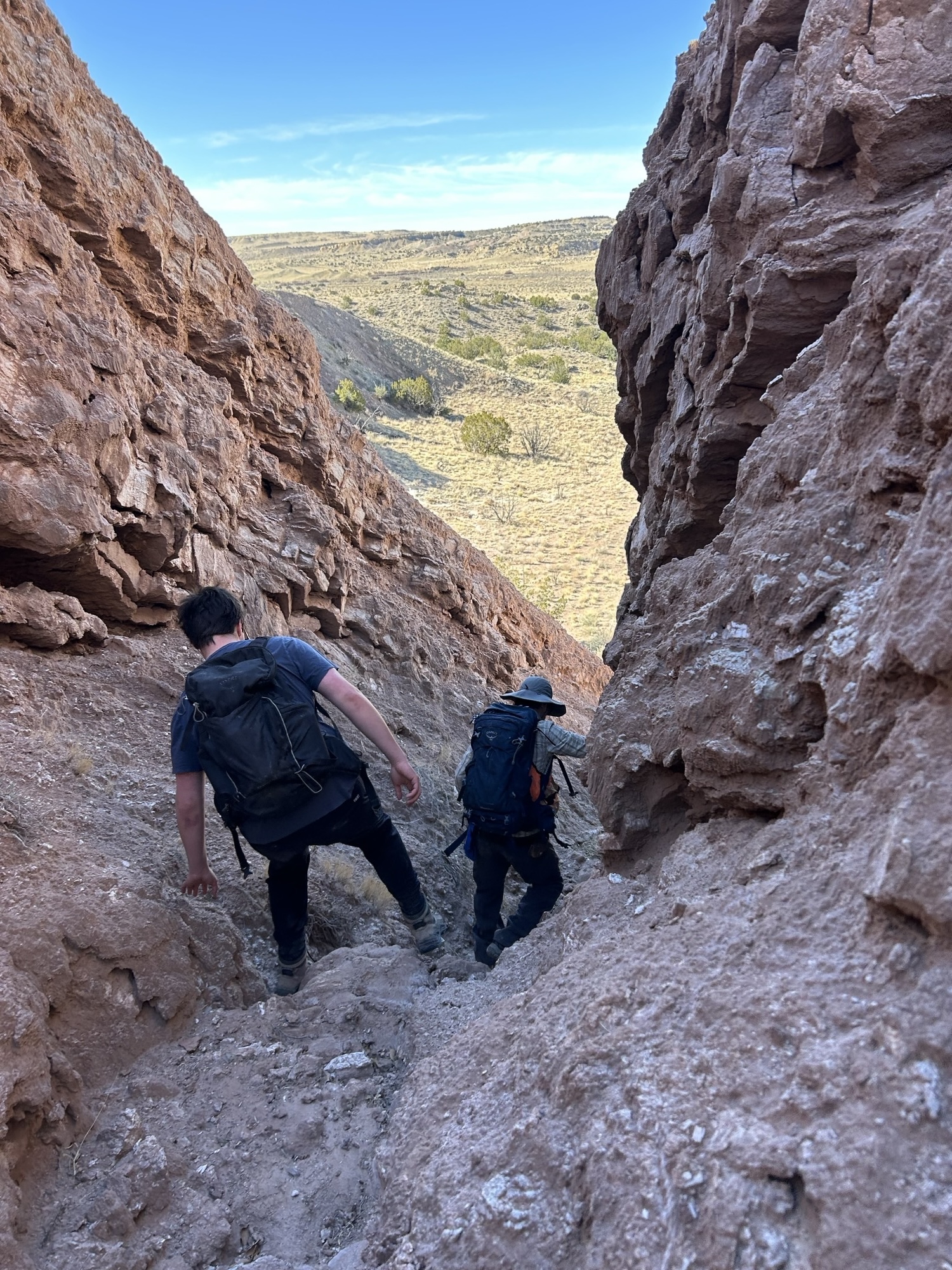 “Having the opportunity to see the topics we learned about in class in the real world allowed me to view reality through a new lens with new knowledge,” says EJ Becker ’27, who took Introduction to Earth Systems in Block 6 2025. Photo provided by Becker.