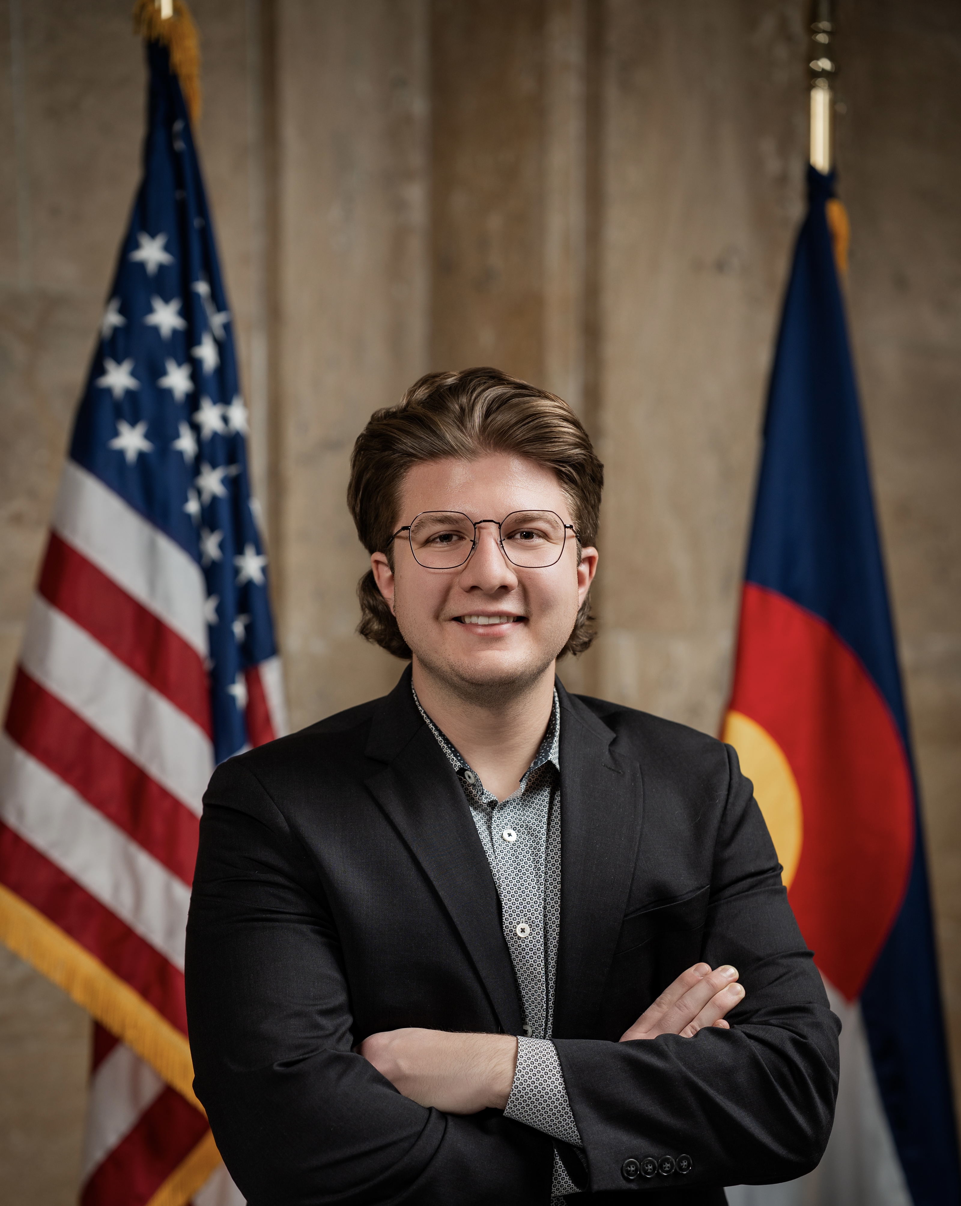 Fulbright semifinalist Luke Ortiz Grabe '25, Research Award, Serbia. Photo provided by Ortiz Grabe