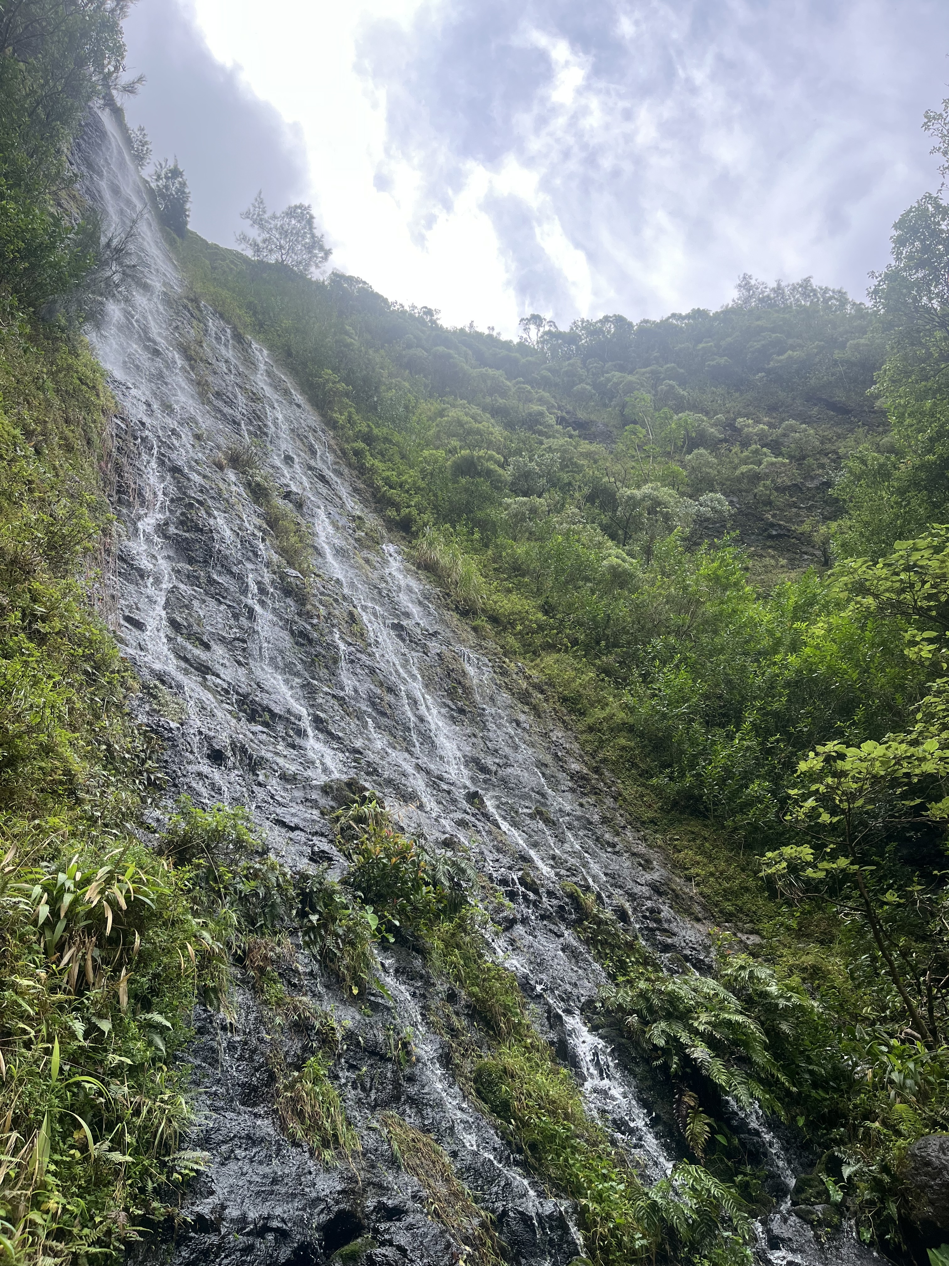 Kole Petersen ’27 hiked Waipuilani Falls when in Hawaii with his From Pearl Harbor to Honouliuli Block 6 class on March 8, 2026. Photo provided by Petersen